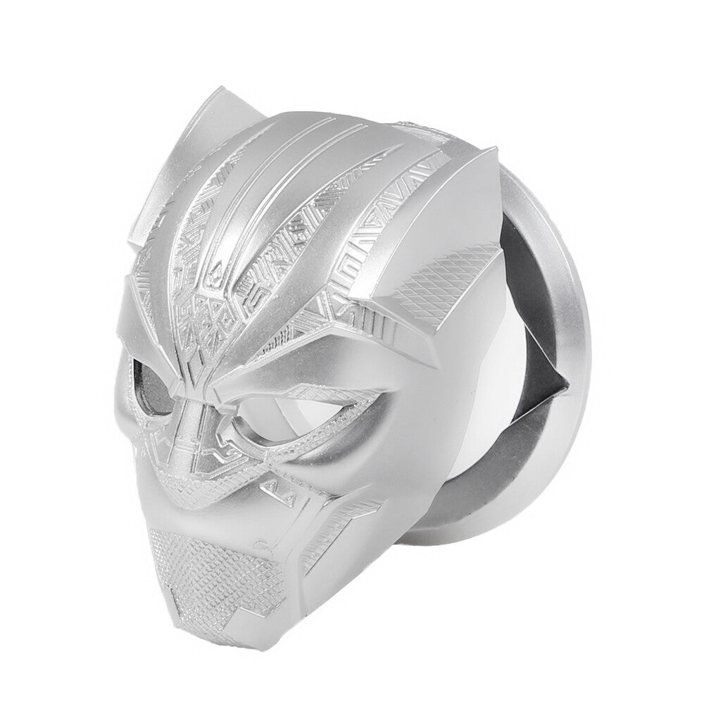 Silver Car Start Stop Push Button Cover 3D Car Interior Accessories Panther