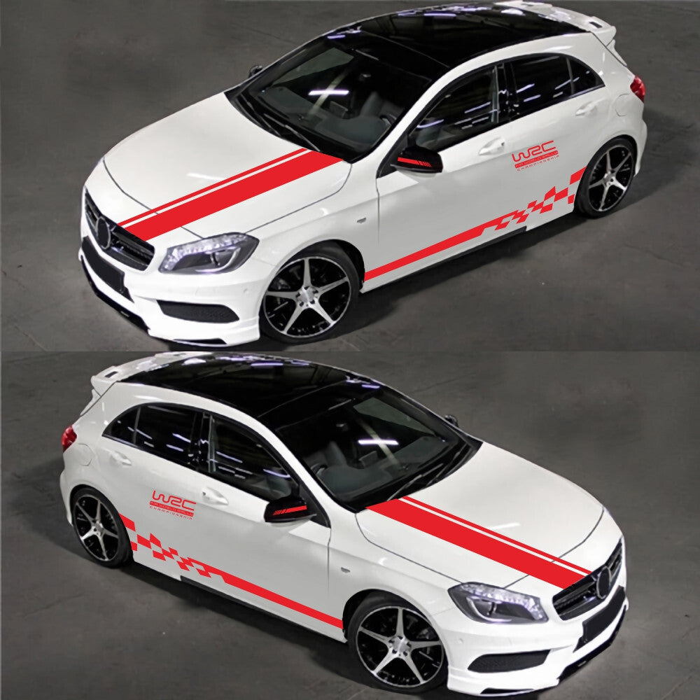 Car Stickers Set DIY Full Body Vinyl Decals Hood Auto Accessories Waterproof Kit