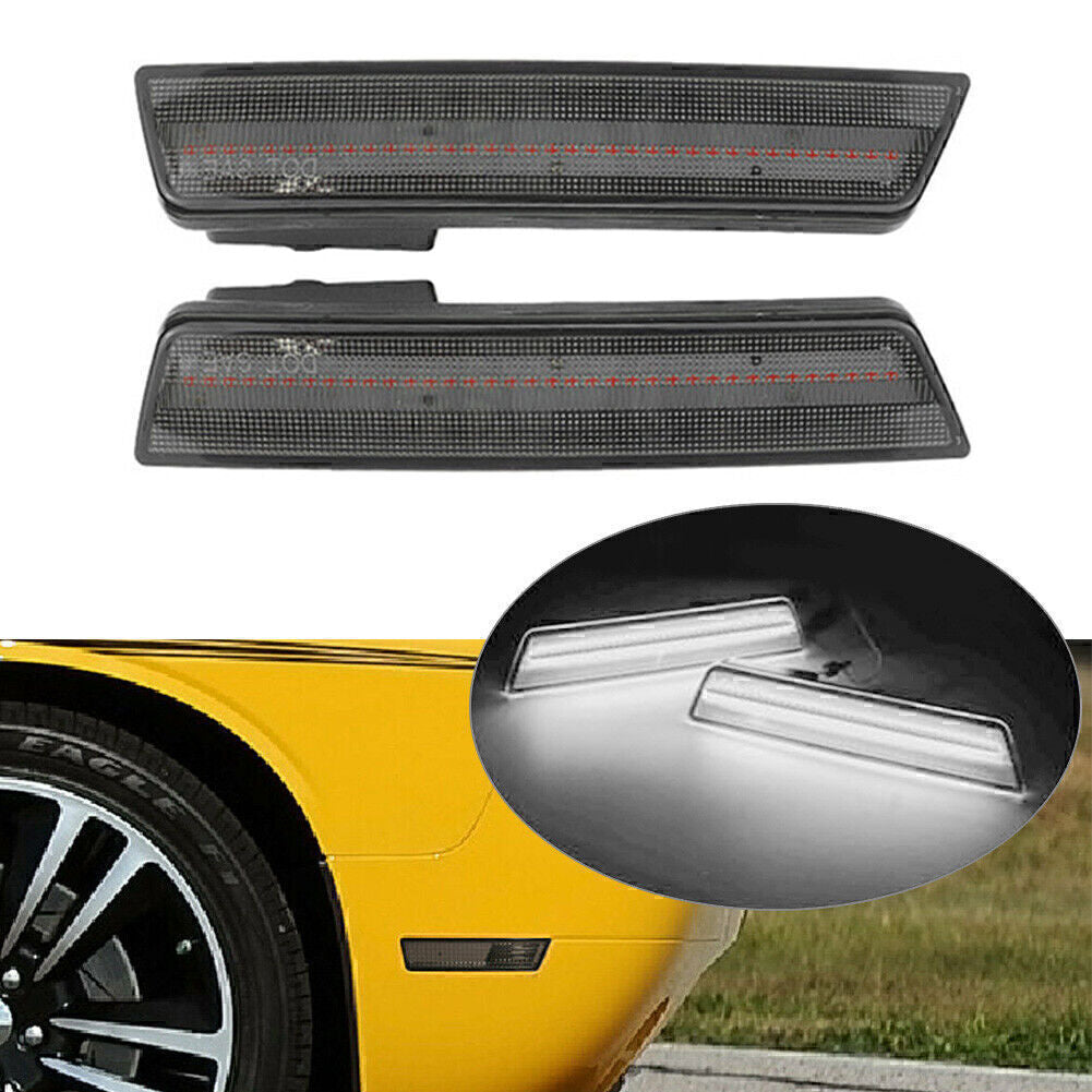 For 2008-14 for Dodge for Challenger /2011-2014 12 Charger 2x LED Rear Side Marker Lights