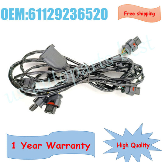 Front Bumper PDC Parking Aid Sensor Wiring Harness for BMW X1 E84 61129236520