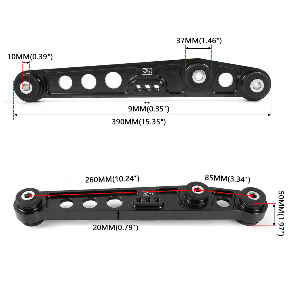 Rear Lower Control Arm Kit for 1994-2001 Integra/1988-1995 EG Q