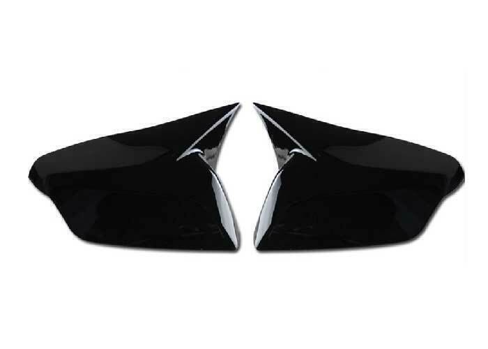 2X Gloss Black Side Door Rearview Mirror Cover Trim for Chevrolet Malibu 2016-24