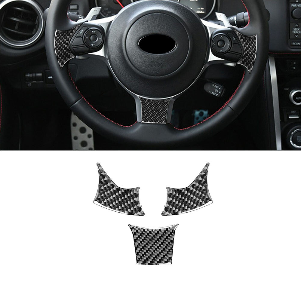 3Pcs Piano Black Left Air Vent Panel Cover Trim for Honda for Civic 8th 2006-2011 v