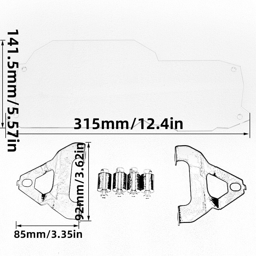 Dirt Bike for BMW F650GS F700GS F800GS Headlight Protect Clear Headlight Guard