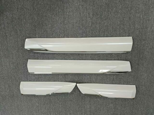 for Land Cruiser LC/J300 2022-2024 white Door Side Sill Molding Trim Guard Cover