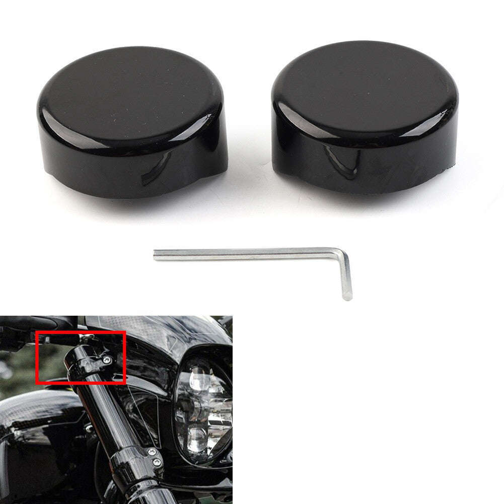 2x Upper Fork Caps Cover for Harley Softail Breakout FXBR FXBRS 2018-2023 2019