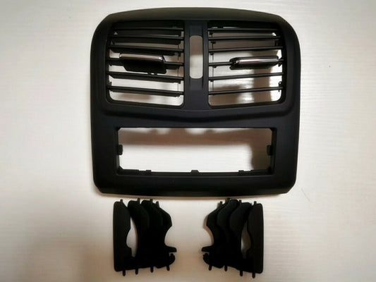 1. Rear black center console air vent grille cover suitable for Mercedes W212- n