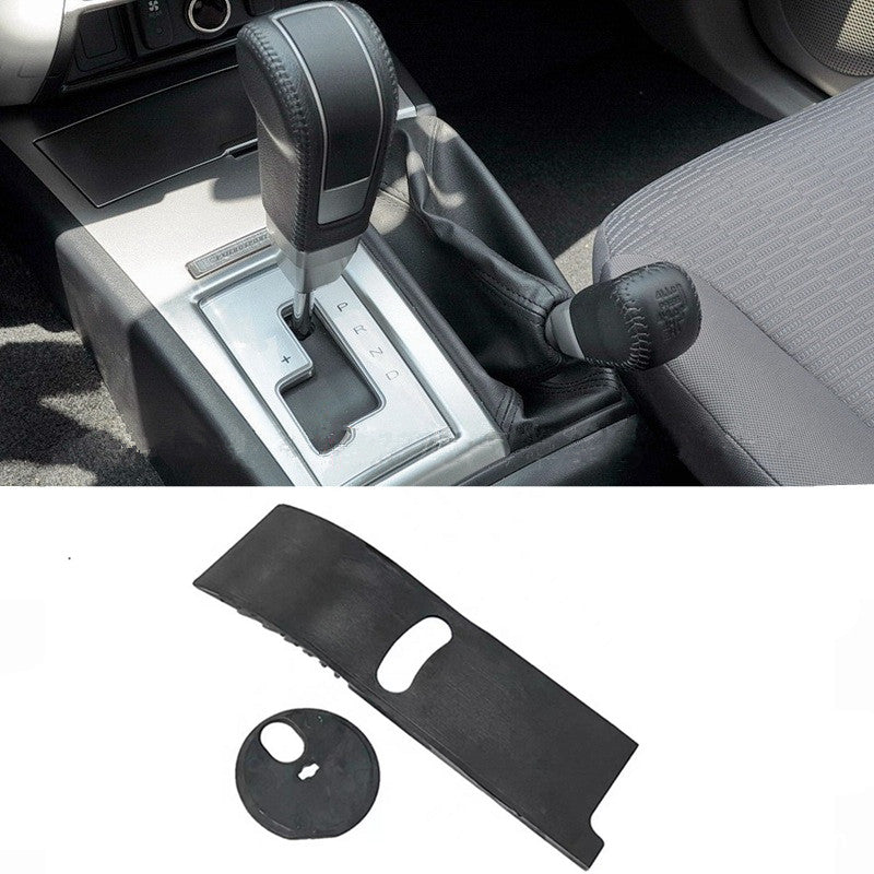 for Mitsubishi for CHALLENGER KH4W 2.5 4WD Gear Knob Shifter Slider Shifting Cover Q