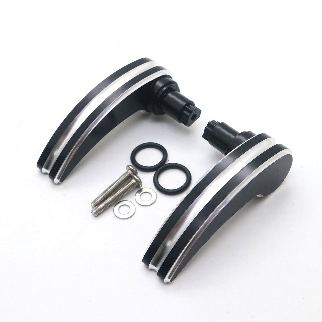 Black CNC Saddlebag Latch Lever Lid Lifter For Touring Road Glide 2014-2017 Q