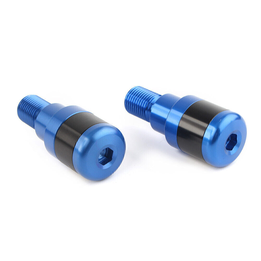 7/8¡± Motorcycle Handle Bar End Handgrip Plugs for Yamaha MT-07 MT-09 MT-10 Blue Q