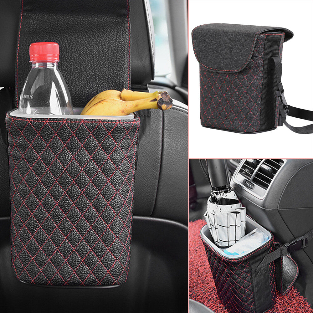 Car trash cans, trash racks, trash cans, trash cans, trash containers, storage boxes, trash baskets - n