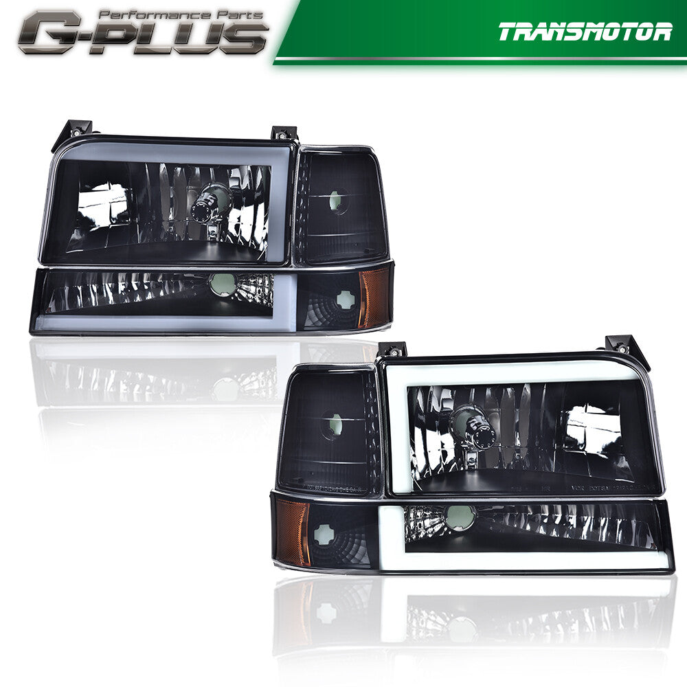 92-96 Fu version F150 F250 F350 6th generation dual LED DRL water supply pool fresh water light - v