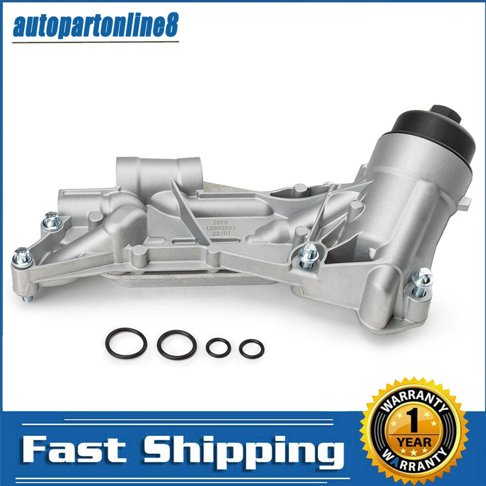 Engine Oil Cooler Filter Housing Assembly 93186324 for Chevy for Cruze Aveo 1.4 1.8L Q