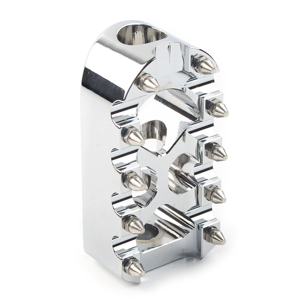 Anti-Skid Gear Brake Shift Peg Pedals MX Style for Harley Universal Chromek Q