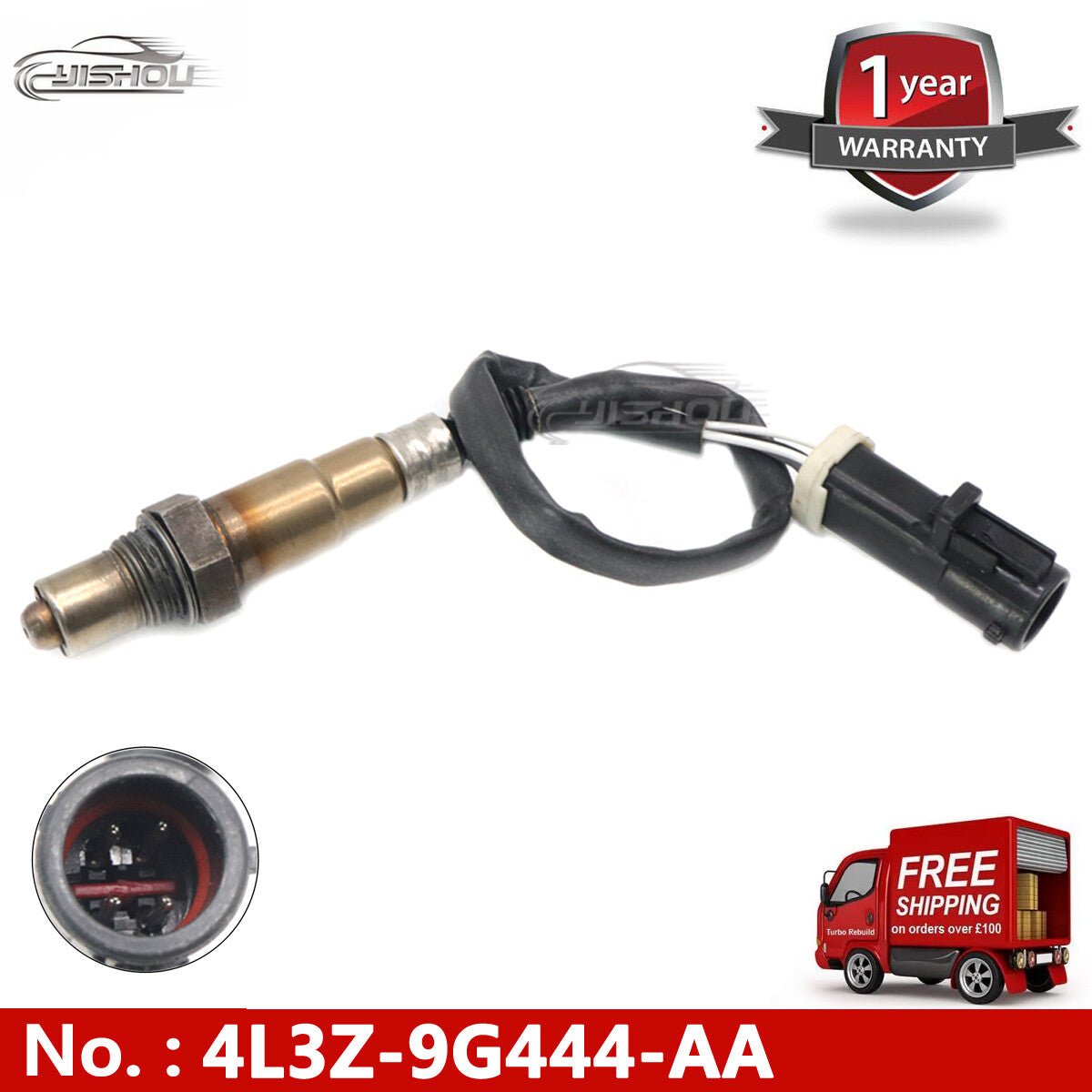 The all-new 4L3Z-9G444-AA Lambda Oxygen Sensor is suitable for Ford F-150 and for Lincoln Mark II vehicles from 2004 to 2008.