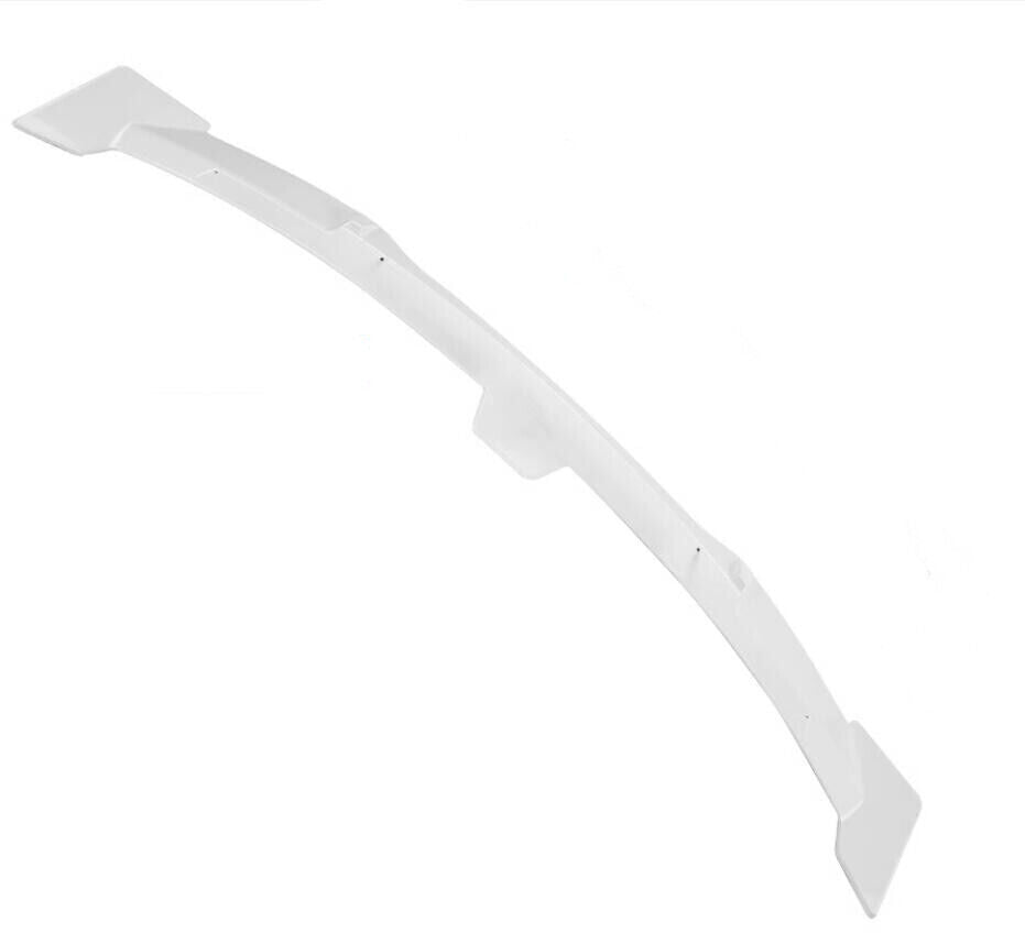 for Camry 2025 2026 White ABS Rear Trunk Spoiler Boot Wing Trim n
