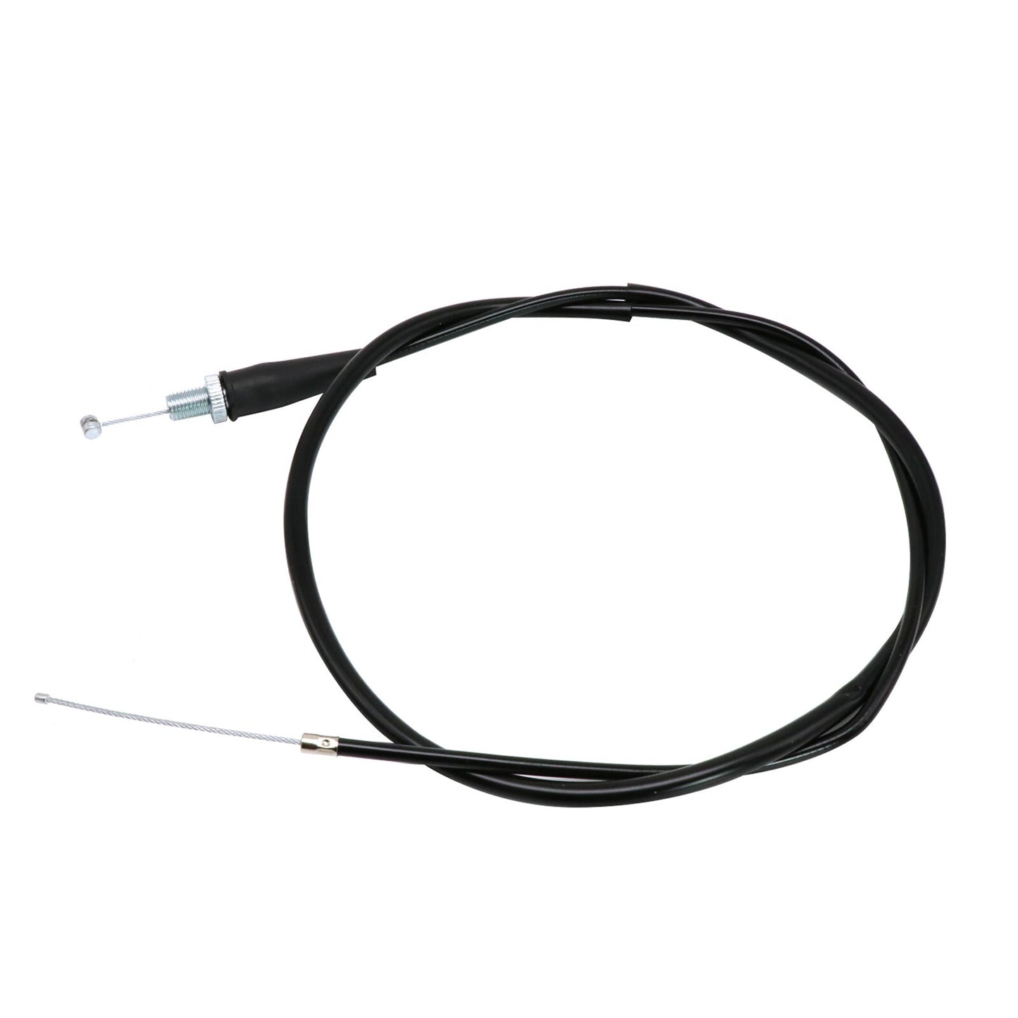 2-Piece Throttle Cable 110cm Replacement for 50-inch Adjustable for Yamaha for Honda Motorcycles Q