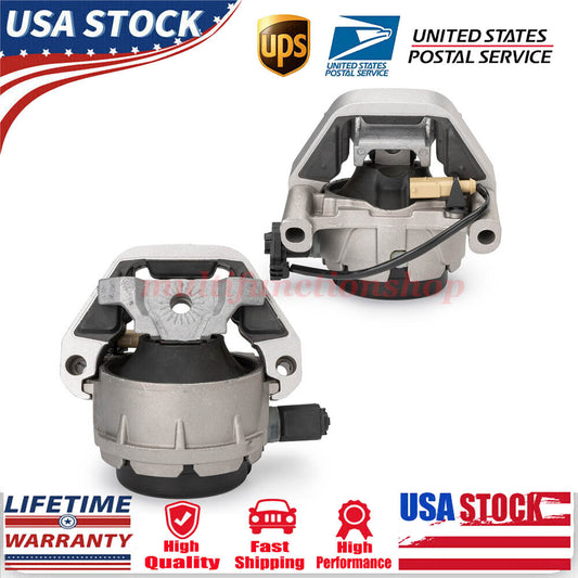 Pair of Engine Mounts Left Right Side for Audi for A6 Quattro 3.0 2.0T 2012-2018