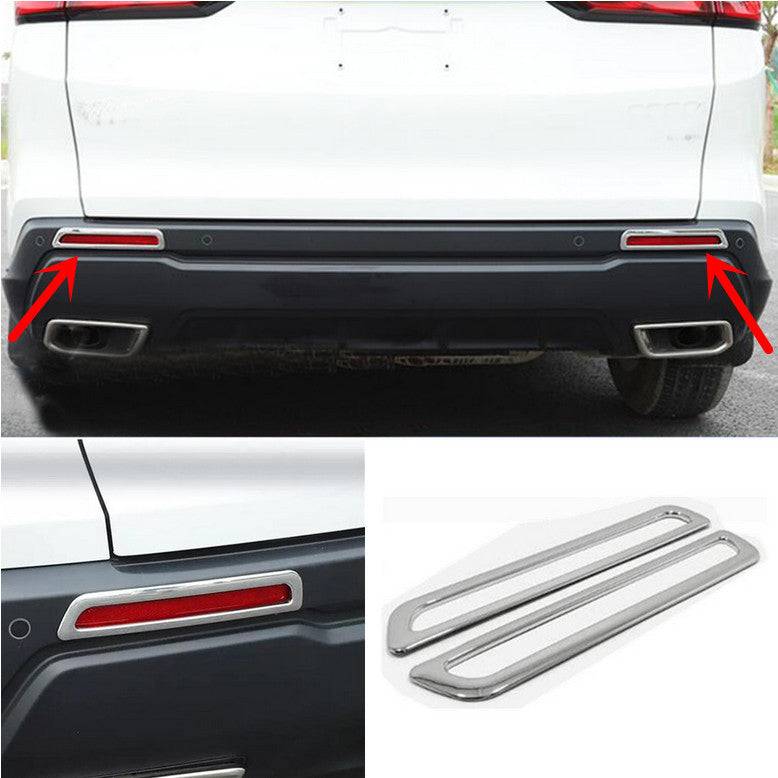 for Honda CRV CR-V 2023 2024 ABS Chrome Rear Fog Light Lamp Cover Trim v