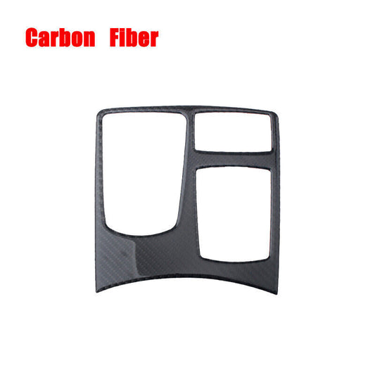 Carbon fiber automotive center console decal sticker for GLE, GLS, ML, GL 13-19- n