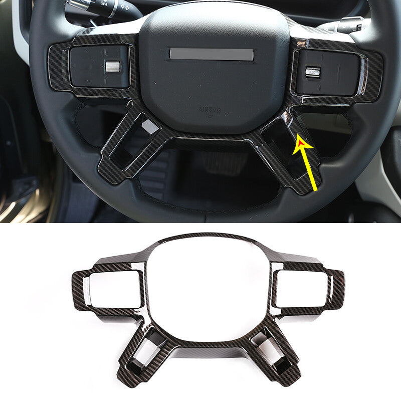 4P Suitable for Audi Q5 2018 - 2020 2021 True carbon fiber car inner door handle cover trim- v