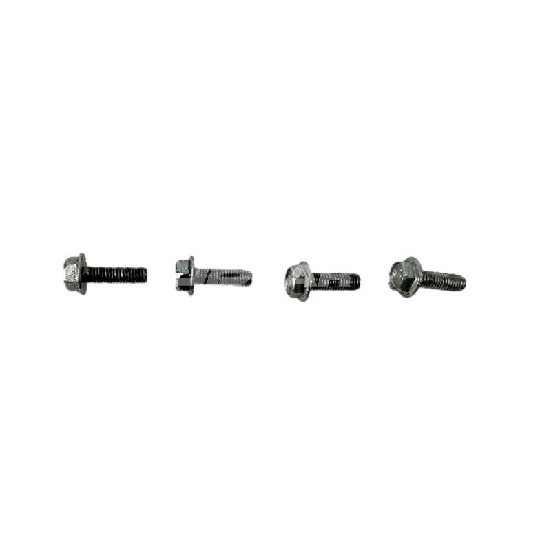 4-piece oil cooler nozzle screw set 01754-50620 for V6108 excavator engine parts