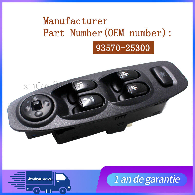 Interrupter commandeer bouton leve vitre Pour for KIA for HYUNDAI ACCENT 2002 ¨¤ 2006