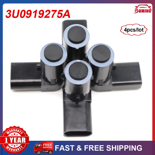 4PCS New PDC Parking Sensor 3U0919275A for Skoda Superb 3U0919275B CGQAD017X4 Q