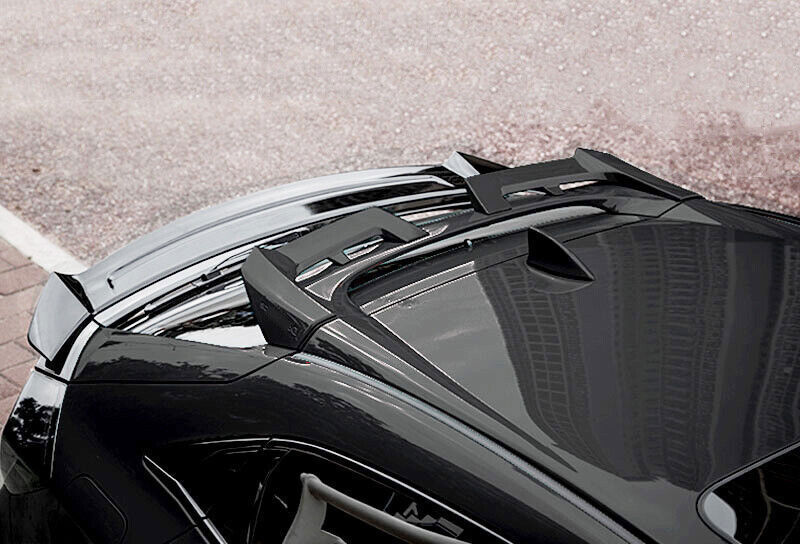 18-21 for Honda for Civic Hatchback Painted Black Roof Spoiler Tail Lip Wing Bar B n