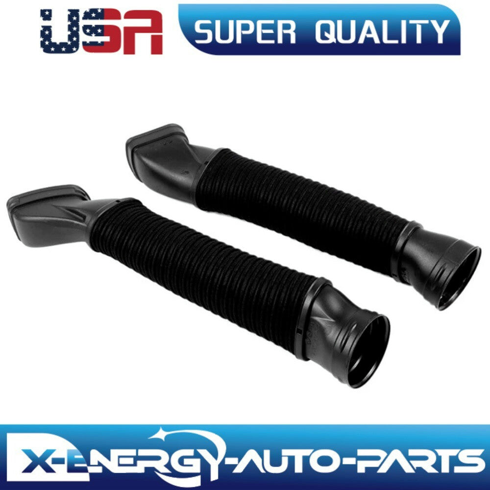 Left + Right Air Cleaner Intake-Inlet Duct Hose for Mercedes S500 S550 S450 S350