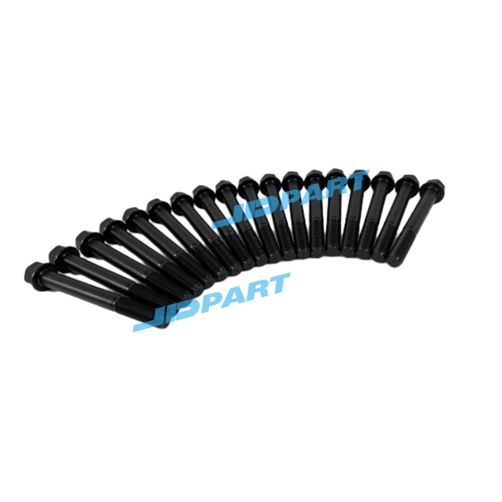18-piece V1100 cylinder head bolts for engine parts -