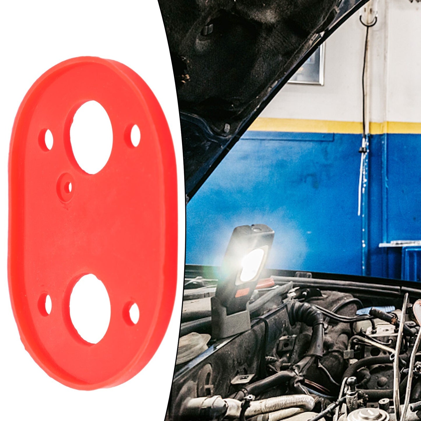 For Webasto Air Diesel Parking Heater Base Pad Seal Gasket In Red Silicone