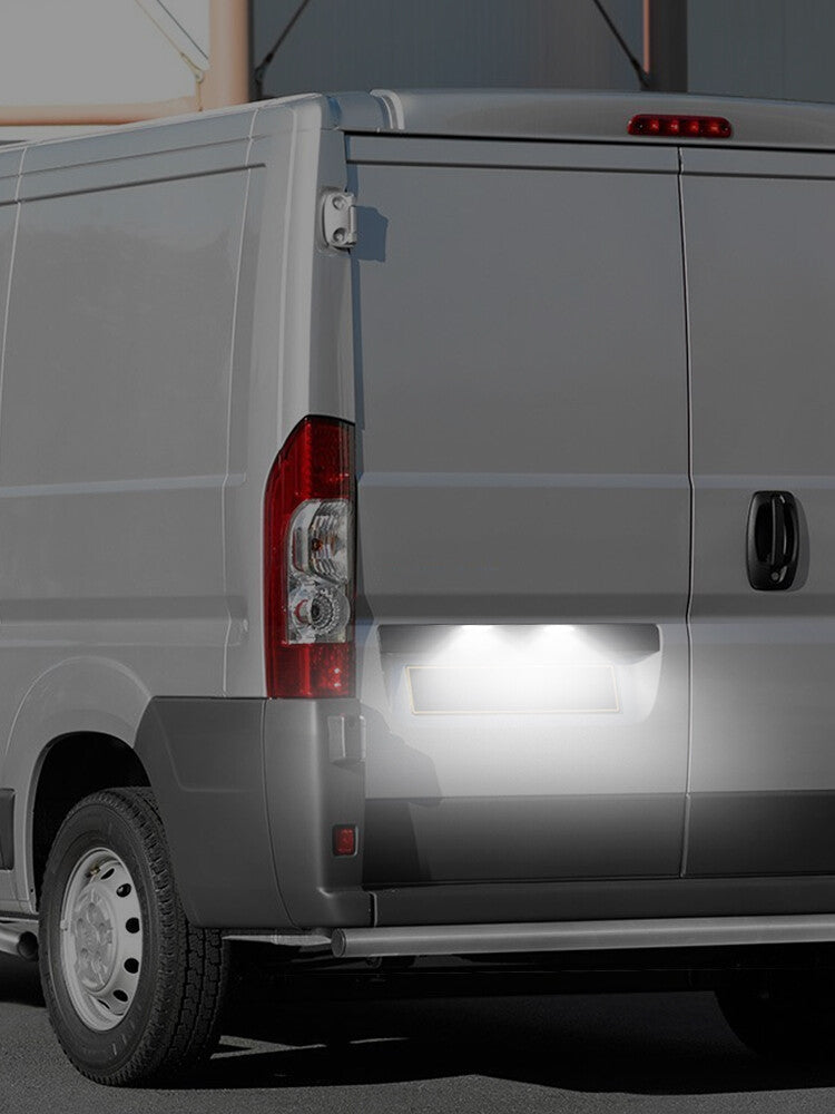 2* License Plate Light LED for Fiat Ducato for Citroen Jumper for Peugeot Boxer ?????? Q