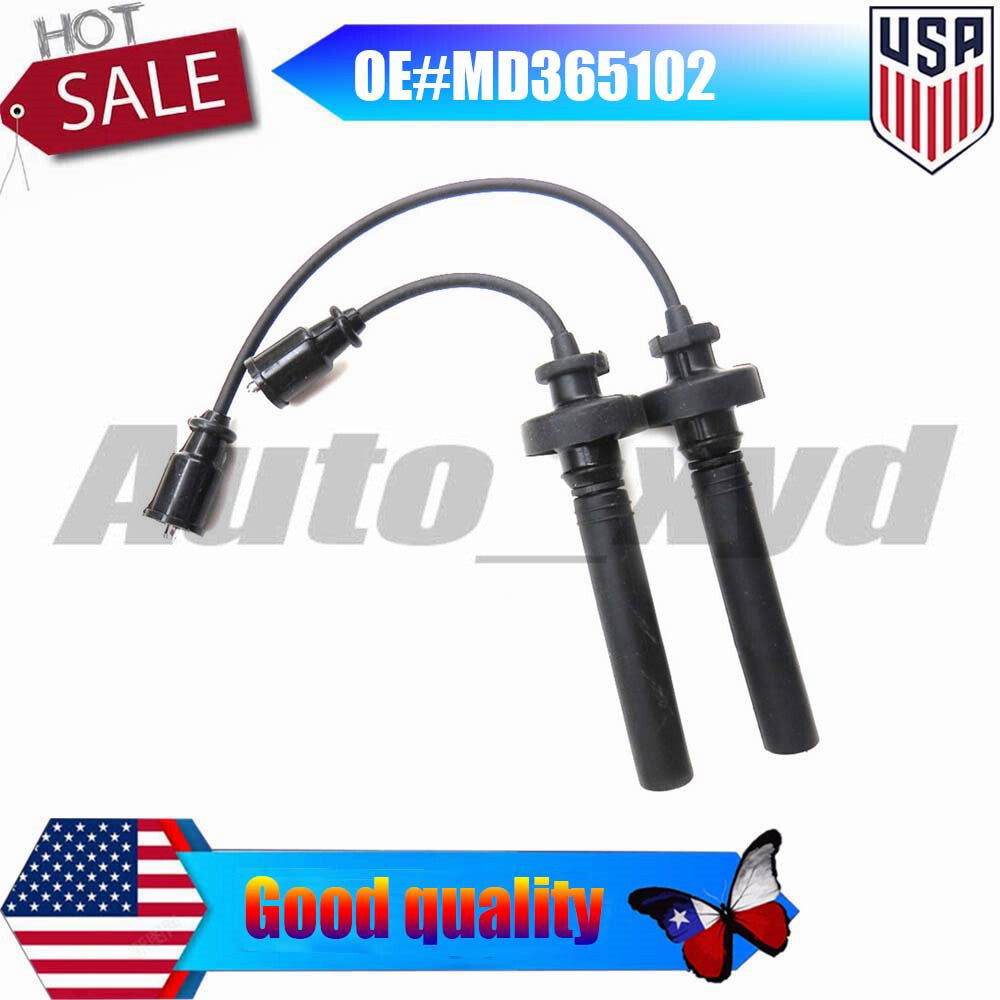 MD365102 Spark Plug Wire Ignition Cable Kit for Mitsubishi Lancer 1.6L 2002-2006 Q