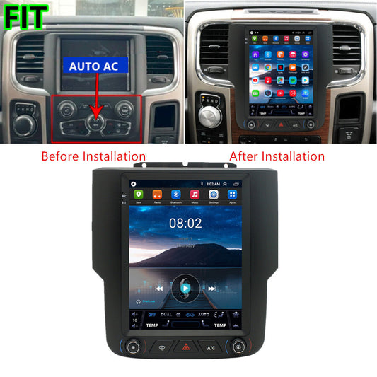 9.7 Stereo Radio GPS Wifi for Dodge for RAM 1500 2500 3500 2013-2018 Carplay 4+32GB