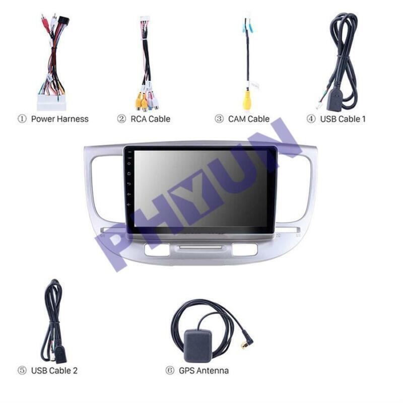 For 2005-2011 for KIA RIO Android 10.0 Radio For Carplay Multimedia Video Player