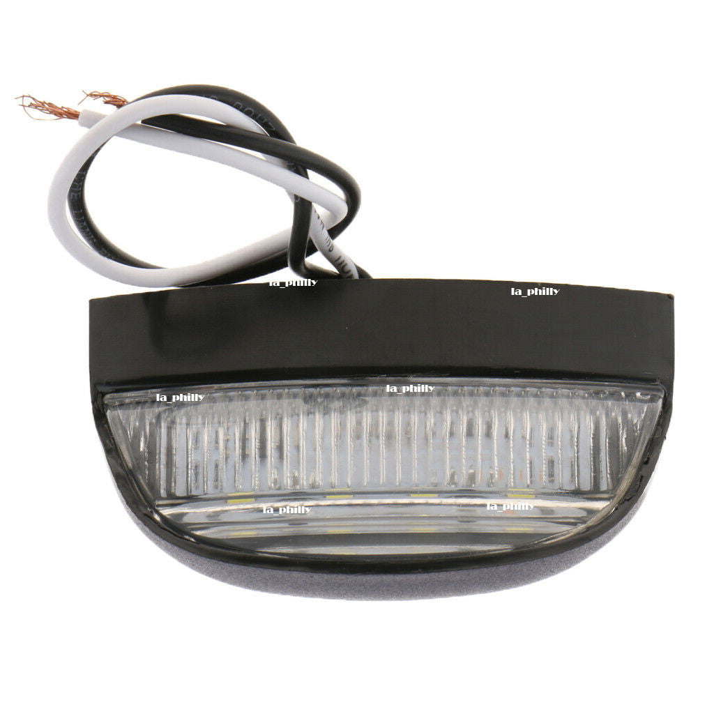 12/24V Waterproof 4 LED Rear Tail License Number Plate Lights Truck Trailer Q