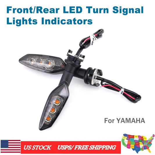 for YAMAHA MT-09 MT-03 MT-07 MT-10 Front/Rear LED Turn Signal Lights Indicators Q