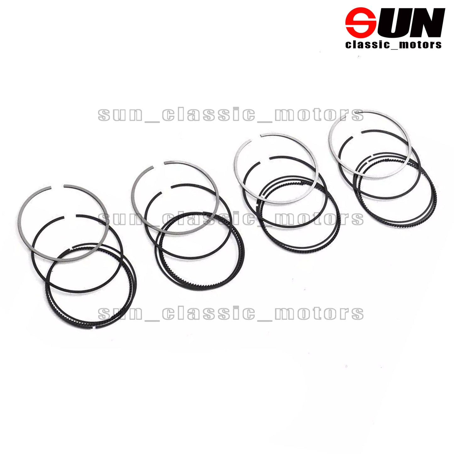 STD piston ring kit for Audi A1, A3, 8X, for Golf , for Skoda CRK, CXX 1.6 TDI diesel CLH-