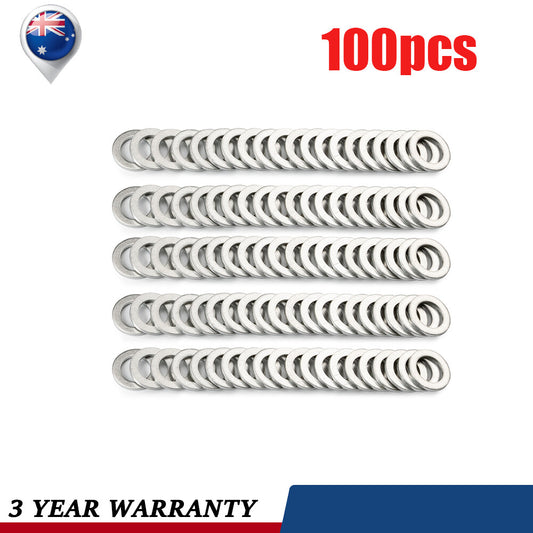 100PCS 14mm OIL DRAIN PLUG CRUSH WASHER GASKETS 94109-14000 for ACURA for HONDA NEW Q