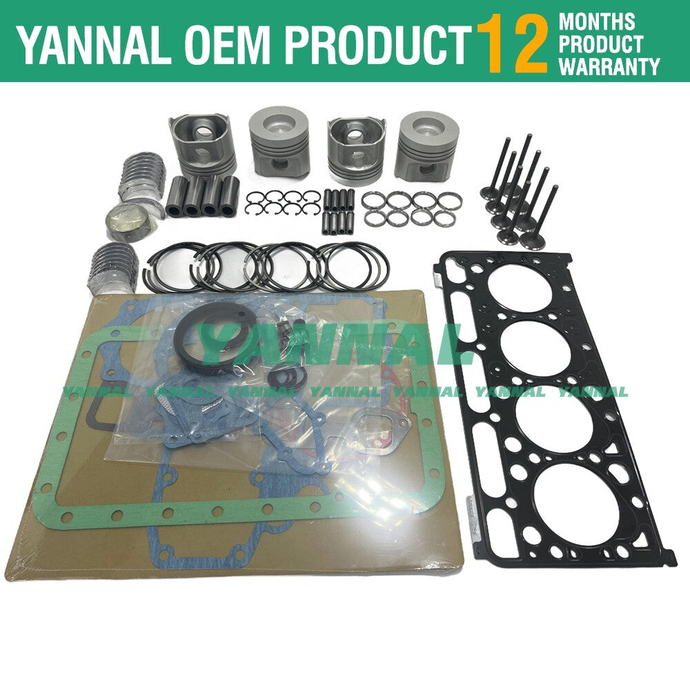 Suitable for V2003 V2003-M-DI overhaul and rebuild kit engine S185 S175 loader -