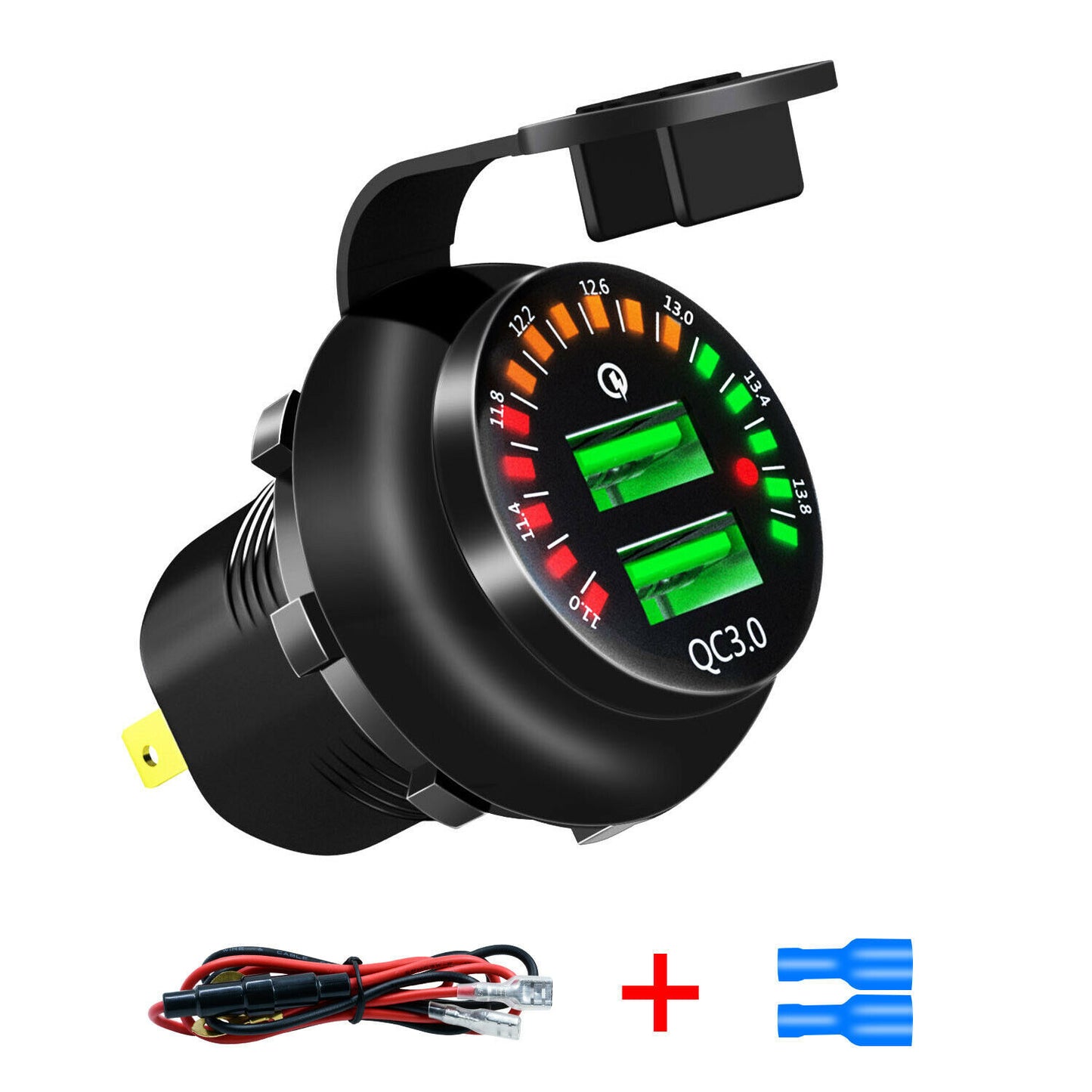 Interior roof speaker cover decorative ring for 2018 for Jeep for Wrangler JLU- v