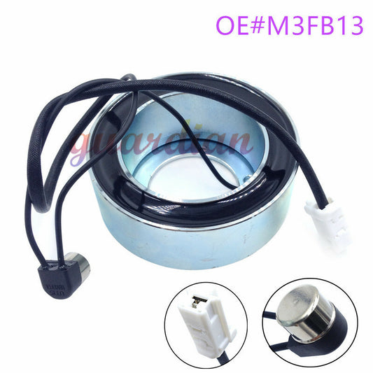 M3FB13 Air Conditioner Compressor Clutch Solenoid Coil is suitable for Mazda 3.5 2.0L and 2.3L engines. (05-09-)