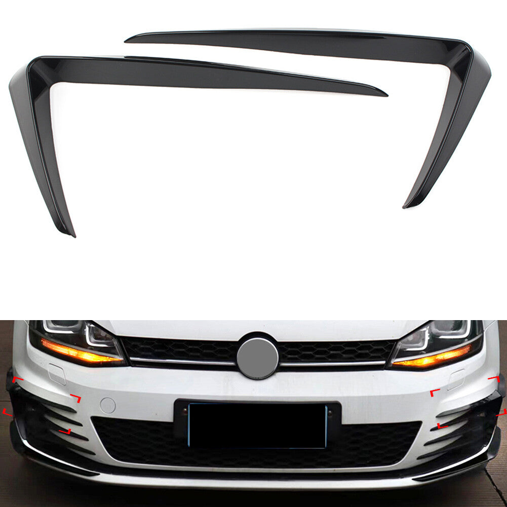 Front Bumper Fog Light Lamp Cover Trim for VW for Golf 7 2013-2016 2015 2014
