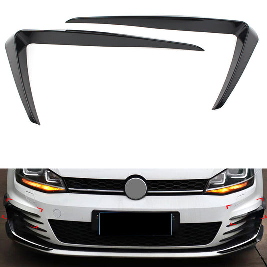 Front Bumper Fog Light Lamp Cover Trim for VW for Golf 7 2013-2016 2015 2014