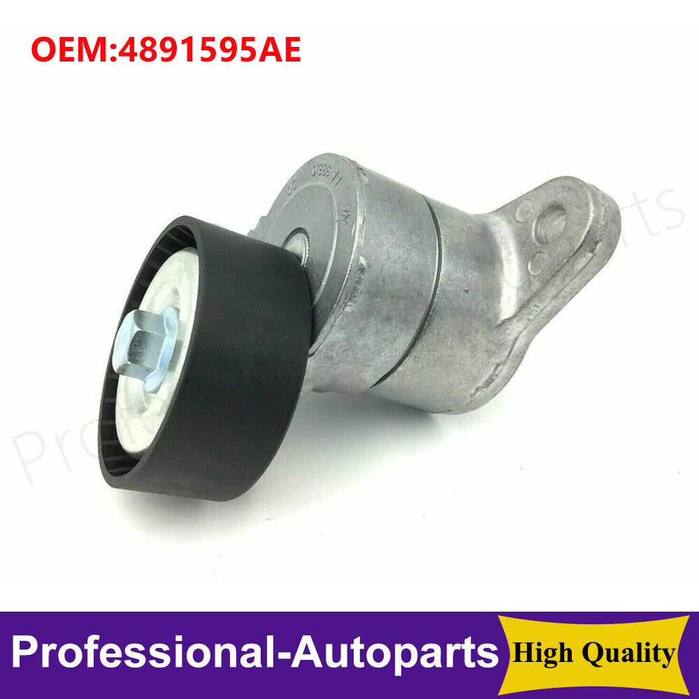 Belt Tensioner with Pulley Wheel for Chrysler for Dodge for Mitsubishi for Jeep Compass 2.0L Q