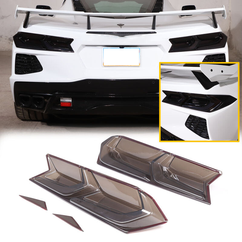 Carbon Fiber Window Lift Trim Switch Panel Cover Edge ABS for Corvette C7 14-19- v