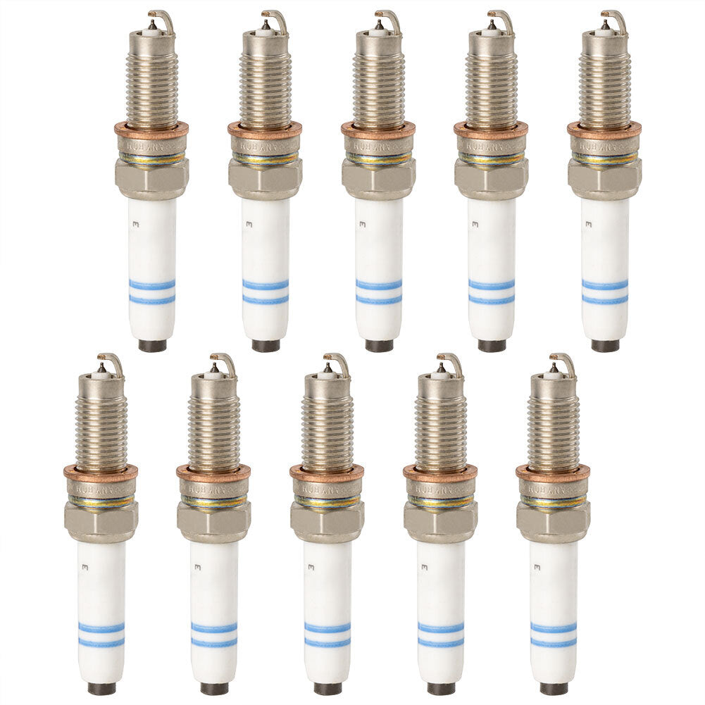 Set of 10 Pcs for New Spark plugs 8180 for AUDI A3 for VW for Jetta 1.4L 04E905612 Q
