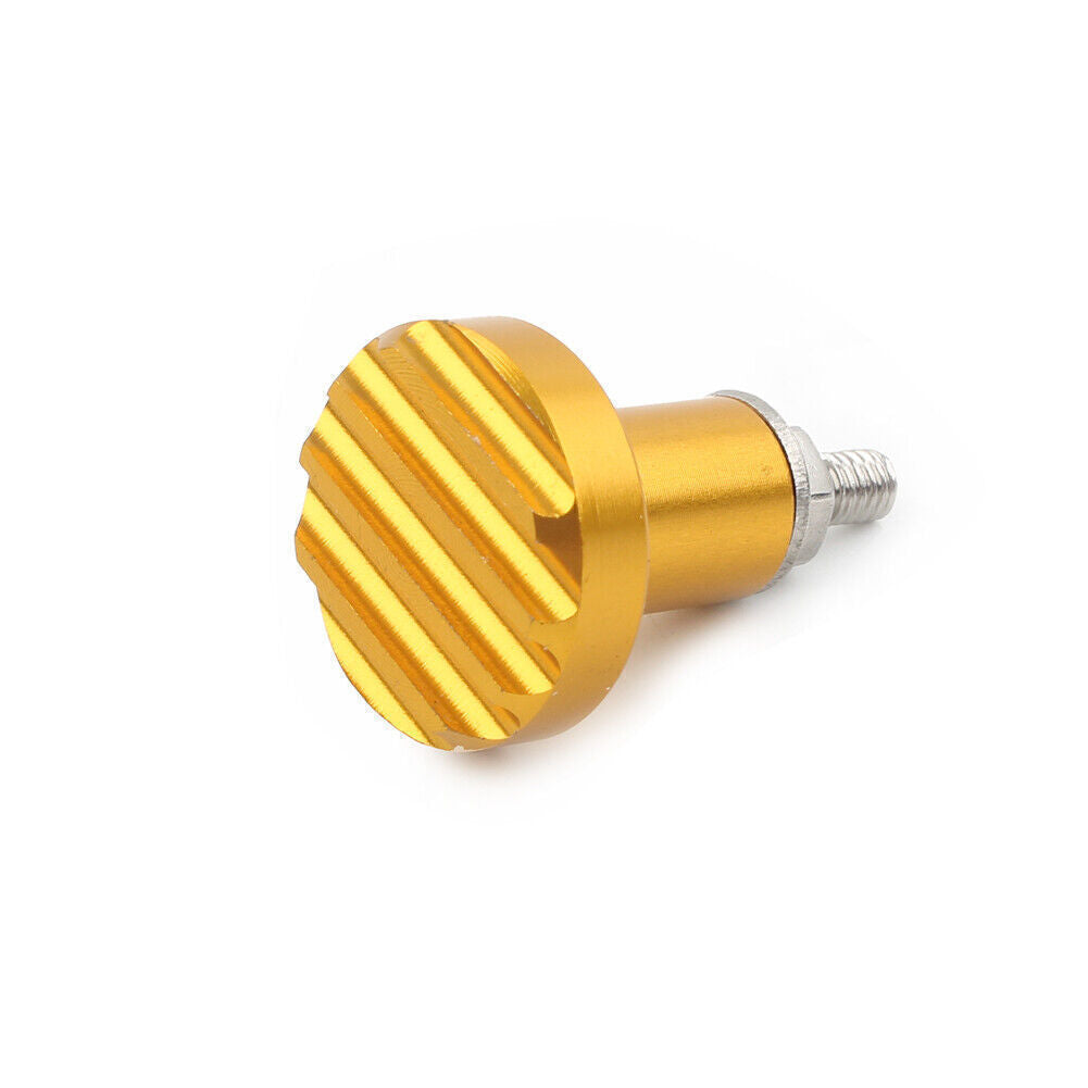 CNC Fluted Carburetor Choke Knob for Scrambler 2008-2015 Thruxton 900 T100 Gold Q
