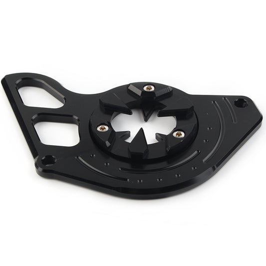 Black Front Sprocket Chain Guard Cover Left Engine for HONDA GROM MSX125 13-15